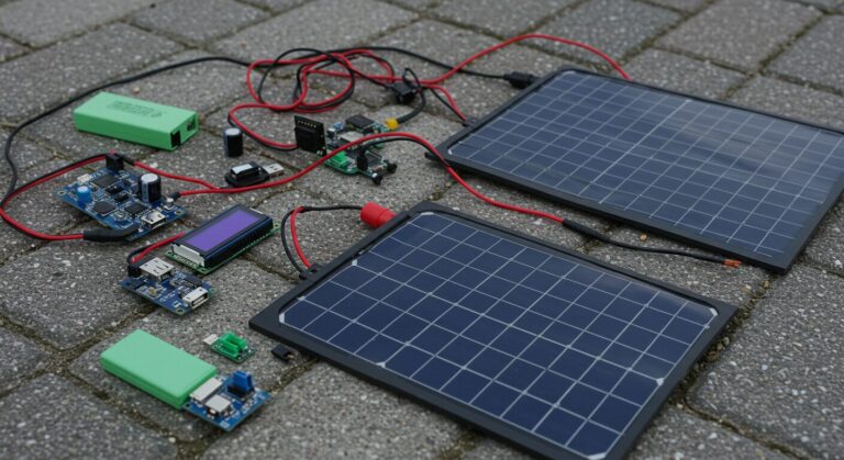 Solar powered GPS coordinate logger